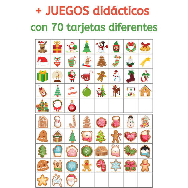 Bingos temáticos en español